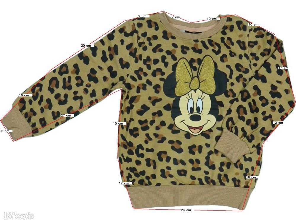 Disney Új (címkés) Lány Pulóver (Méret: 110)