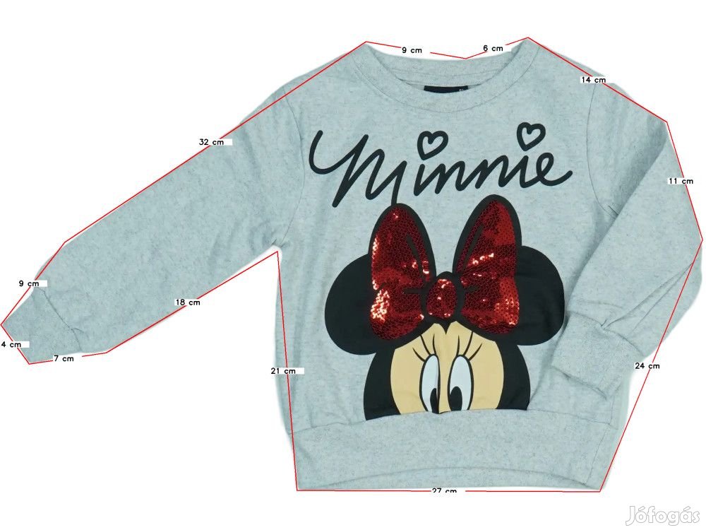 Disney Új (címkés) Lány Pulóver (Méret: 92)