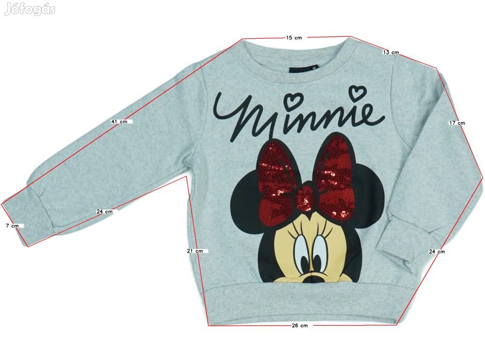 Disney Új (címkés) Lány Pulóver (Méret: 98)