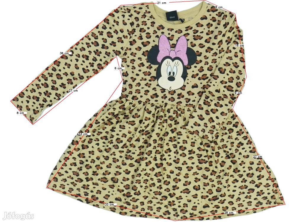 Disney Új (címkés) Lány Ruha (Méret: 104)