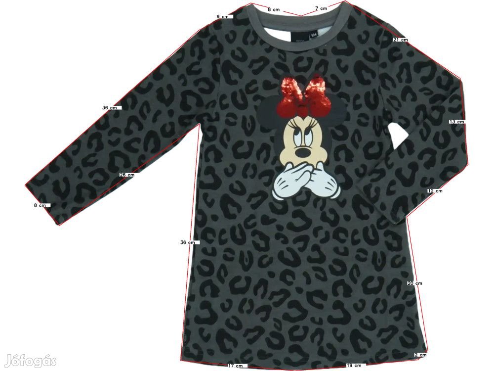 Disney Új (címkés) Lány Ruha (Méret: 104)