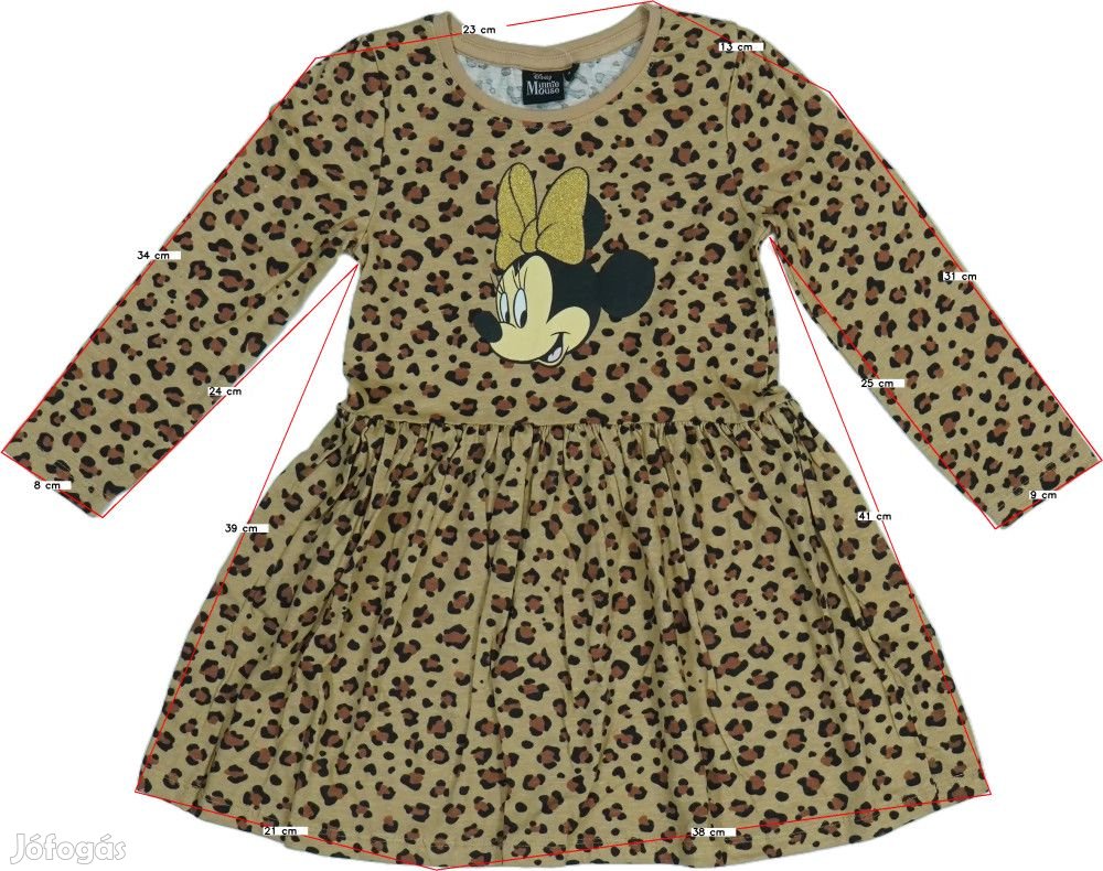 Disney Új (címkés) Lány Ruha (Méret: 110)