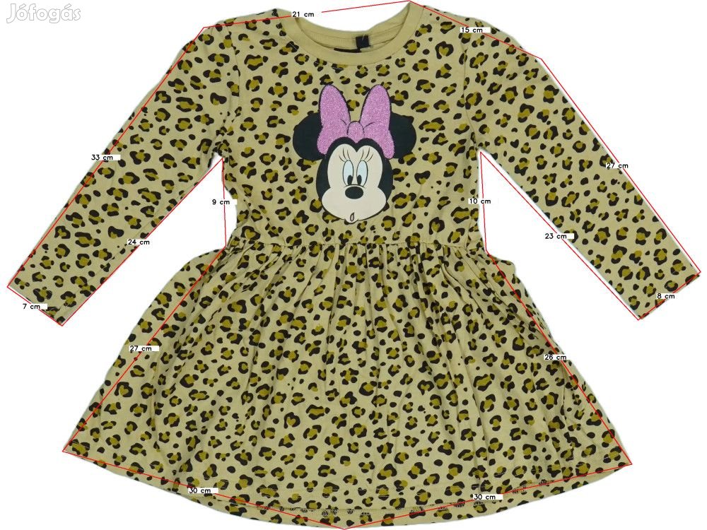 Disney Új (címkés) Lány Ruha (Méret: 134)
