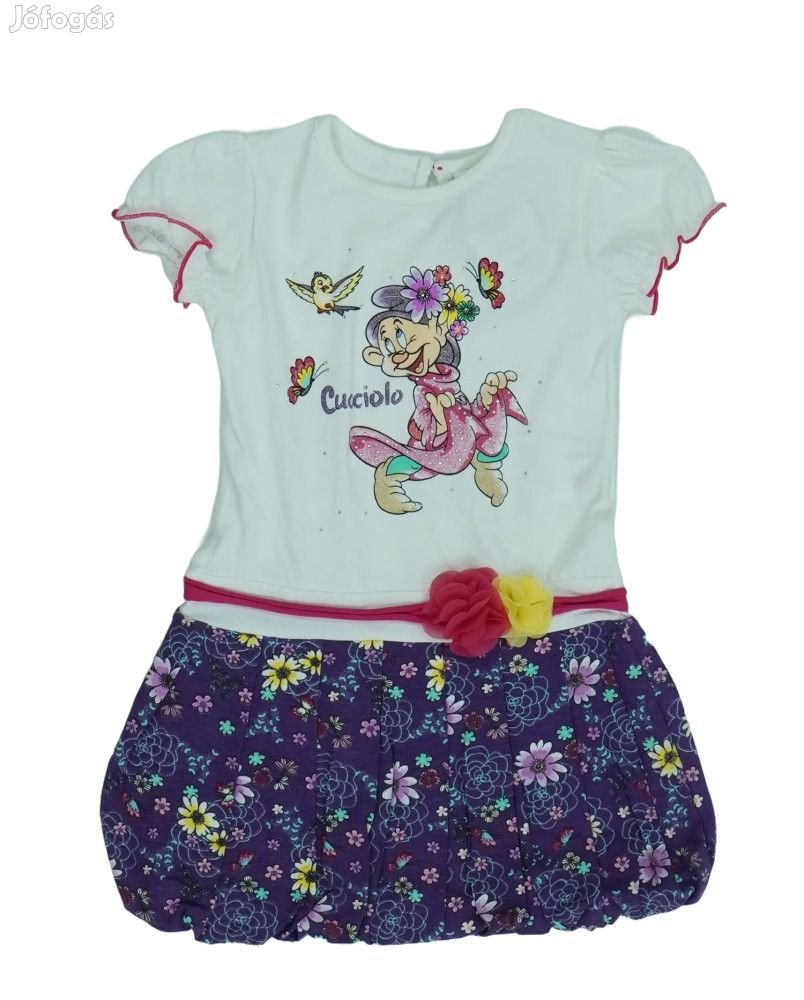 Disney Új (címkés) Lány Ruha (Méret: 92)
