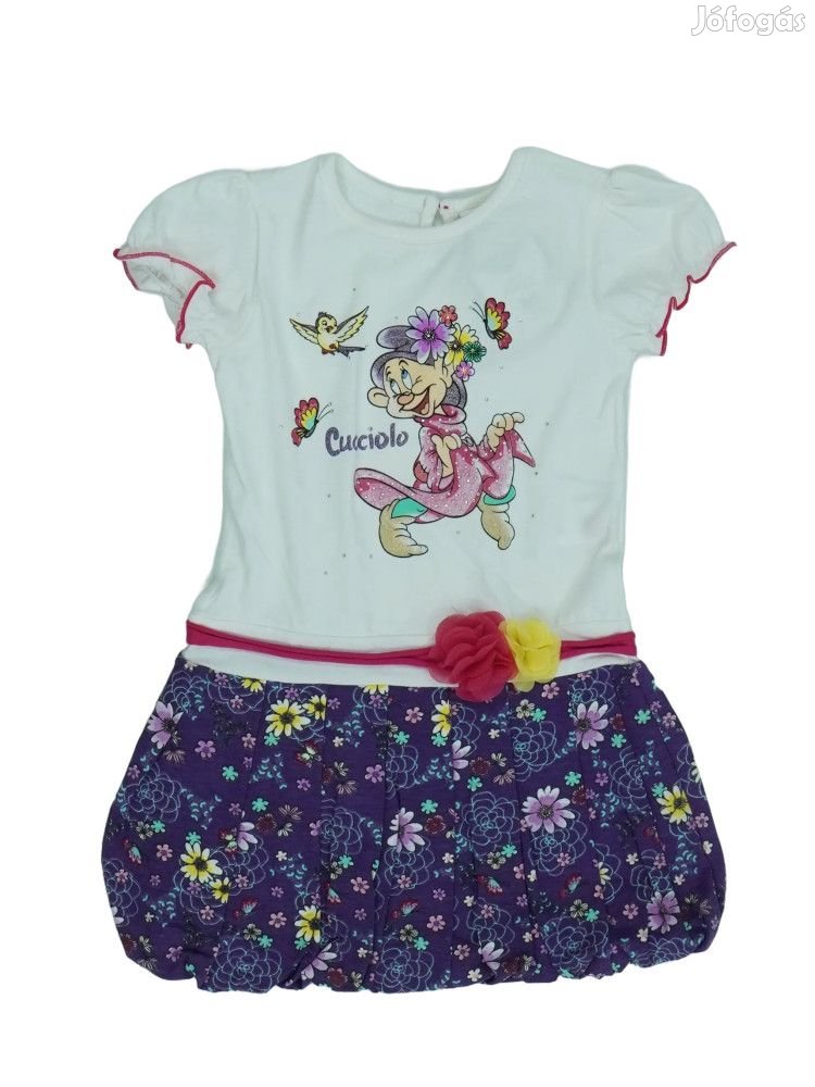 Disney Új (címkés) Lány Ruha (Méret: 92)