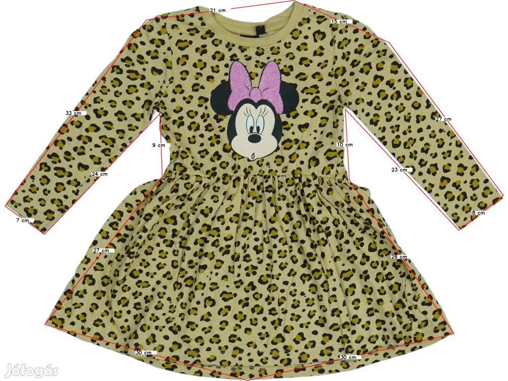 Disney Új (címkés) Lány Ruha (Méret: 98)