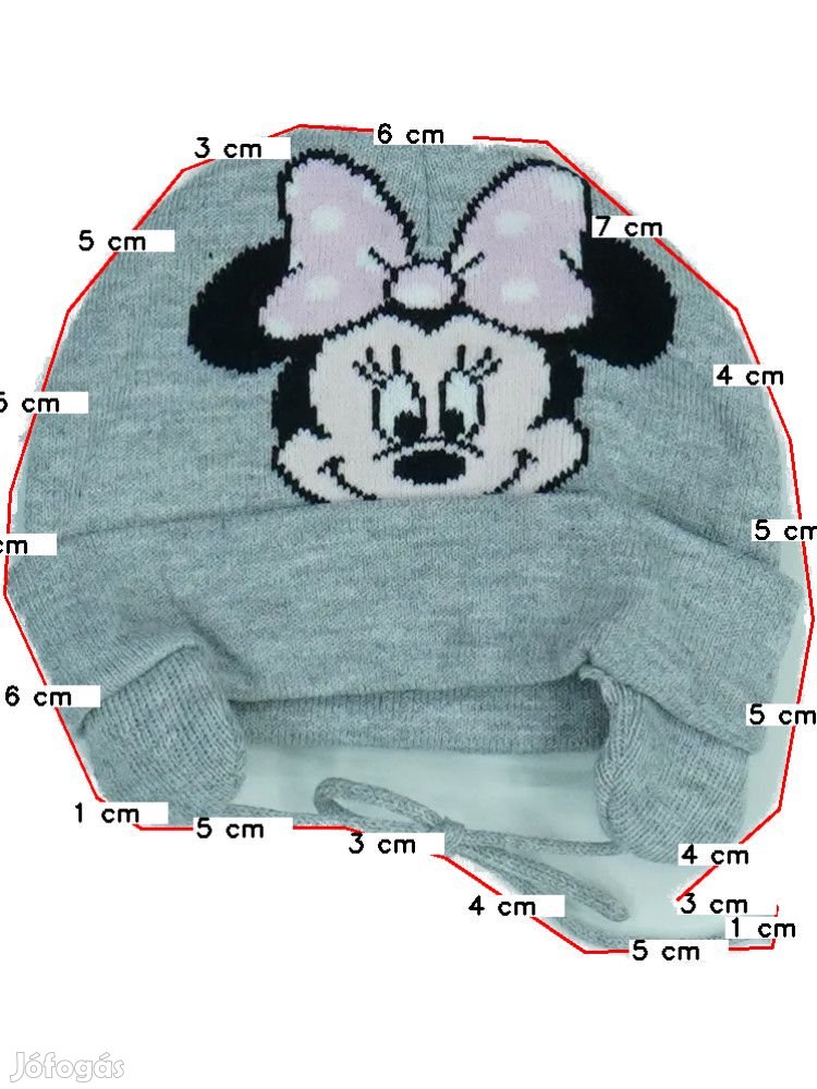 Disney Új (címkés) Lány Sapka (Méret: 68)