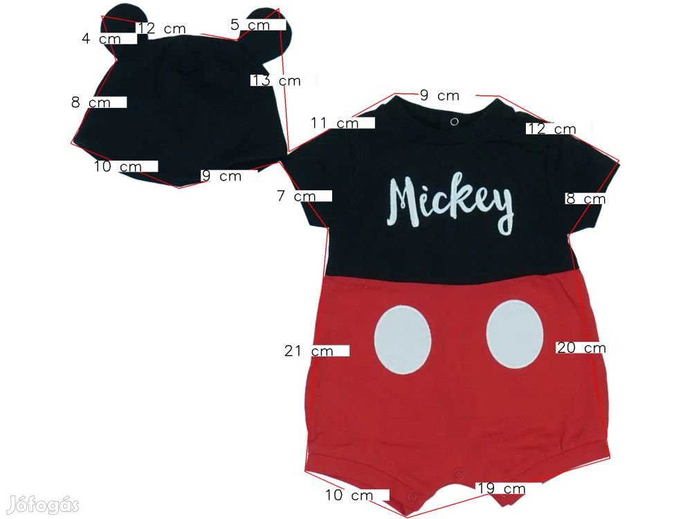 Disney Új (címkés) Uniszex (gyerek) 2 részes szett - Felsőruházat és n