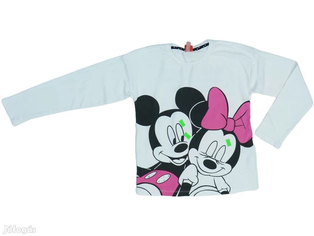 Disney Új (hibás) Lány Hosszú ujjú felső (Méret: 134)