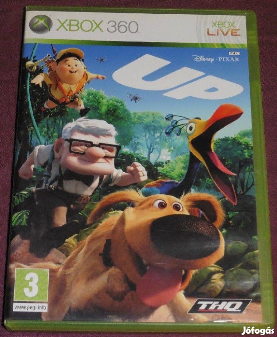 Disney Up! (Fel!) Angolul (gyerekjáték) Gyári Xbox 360 Játék Akár Félá