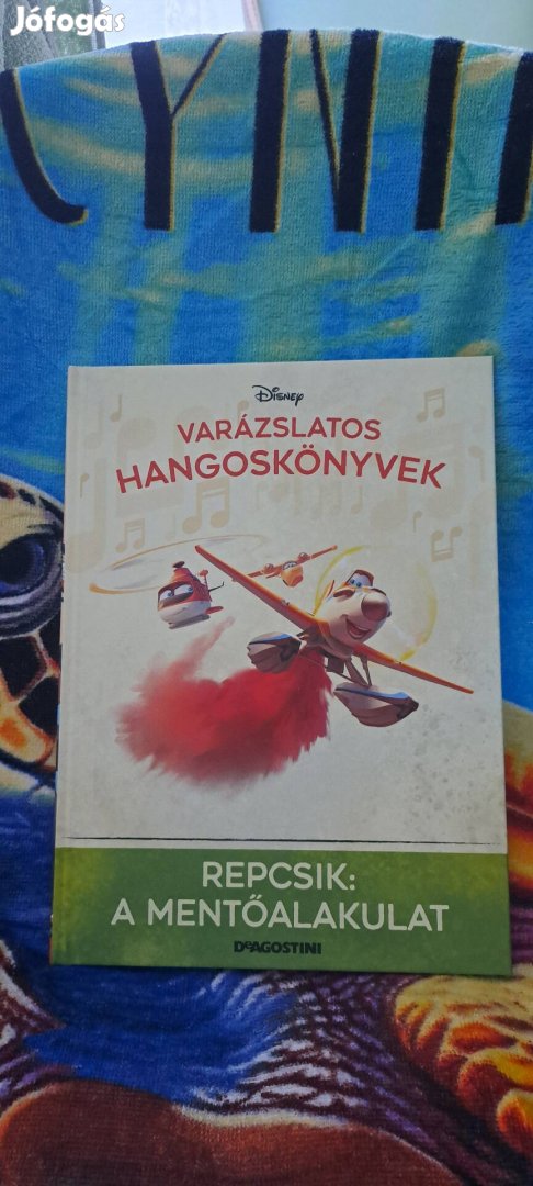 Disney Varázslatos Hangoskönyv Repcsik: A mentőalakulat mesekönyv 