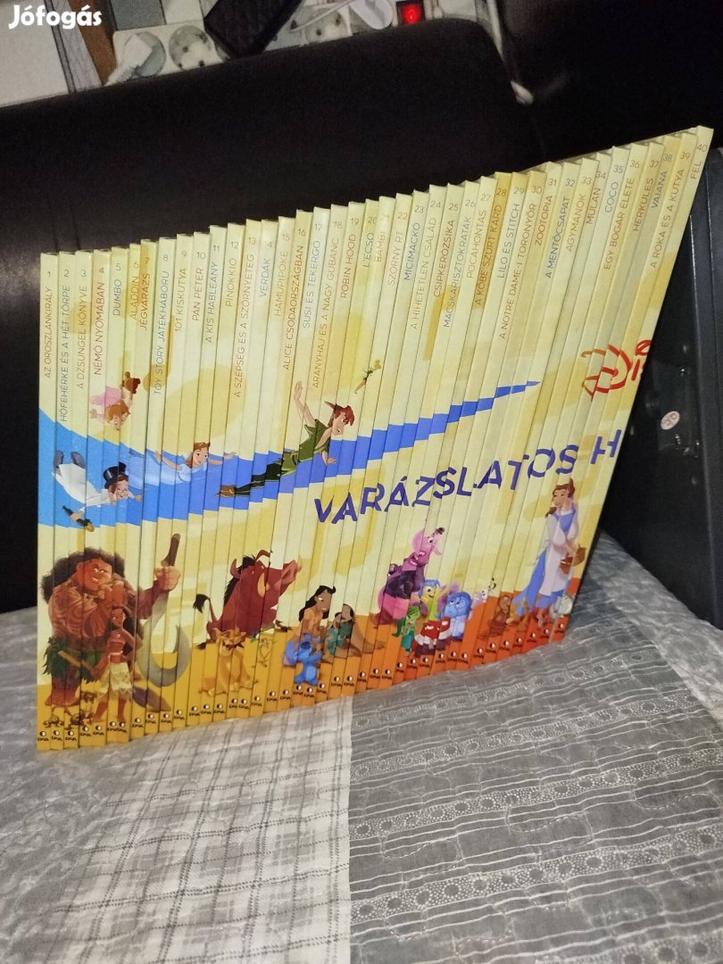 Disney Varázslatos hangoskönyvek 1-40 ig