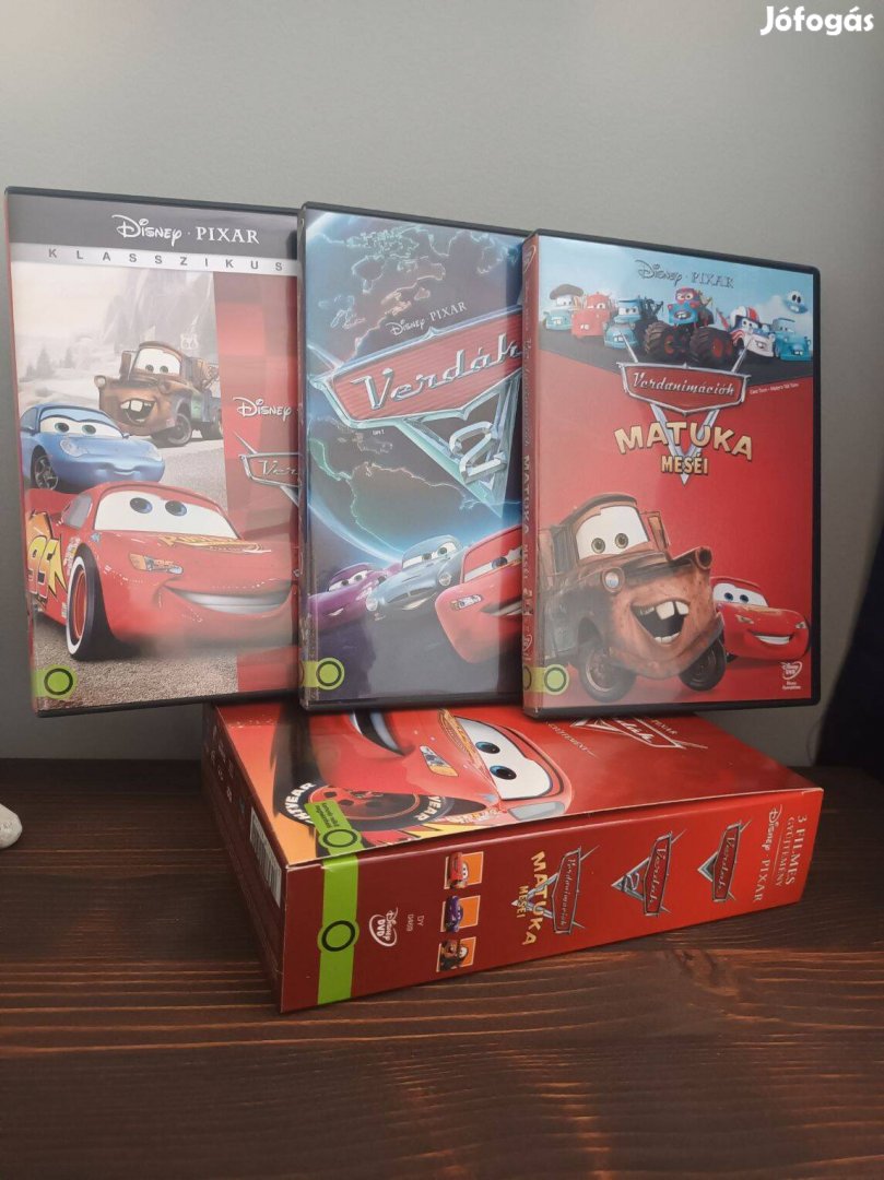 Disney Verdák DVD gyűjtemény díszdobozban