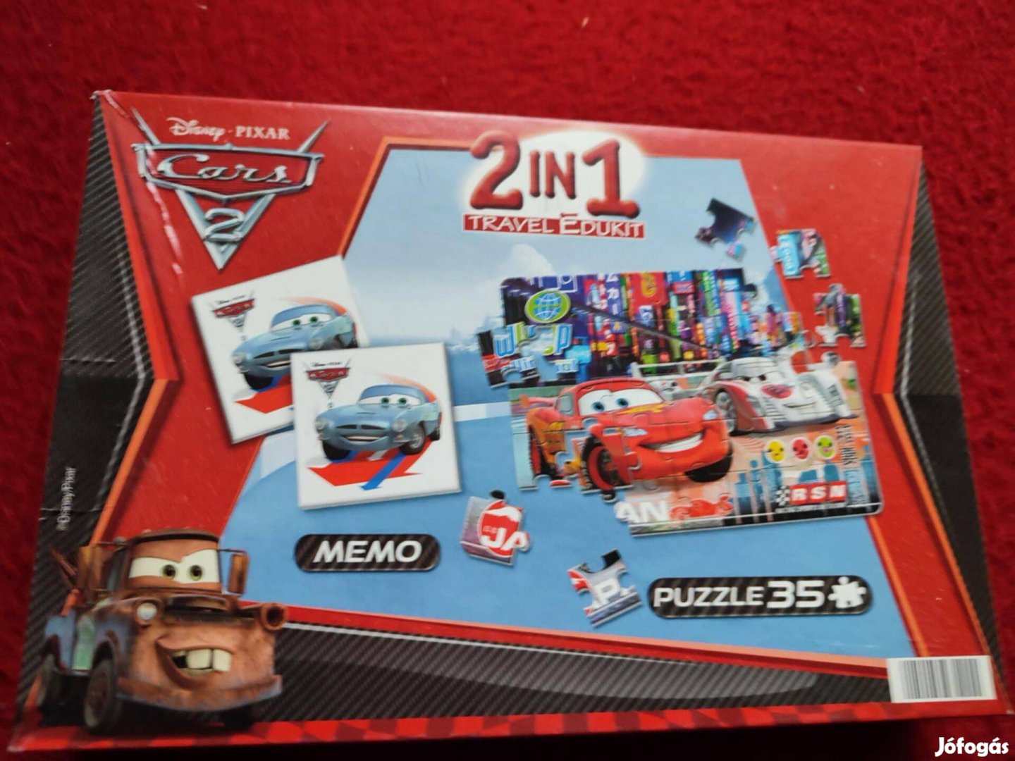 Disney Verdák puzzle+kártya