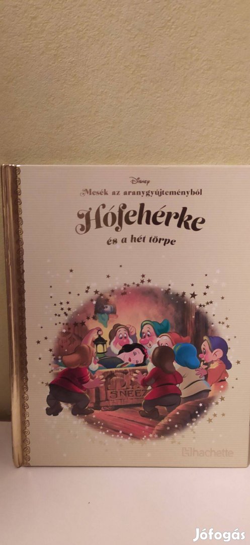 Disney: Hófehérke arany szélű könyv