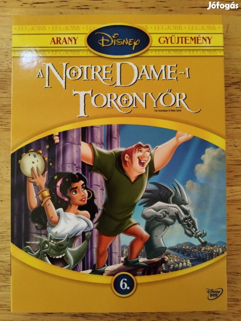 Disney - A Notre Dame-i toronyőr papirfeknis dvd 