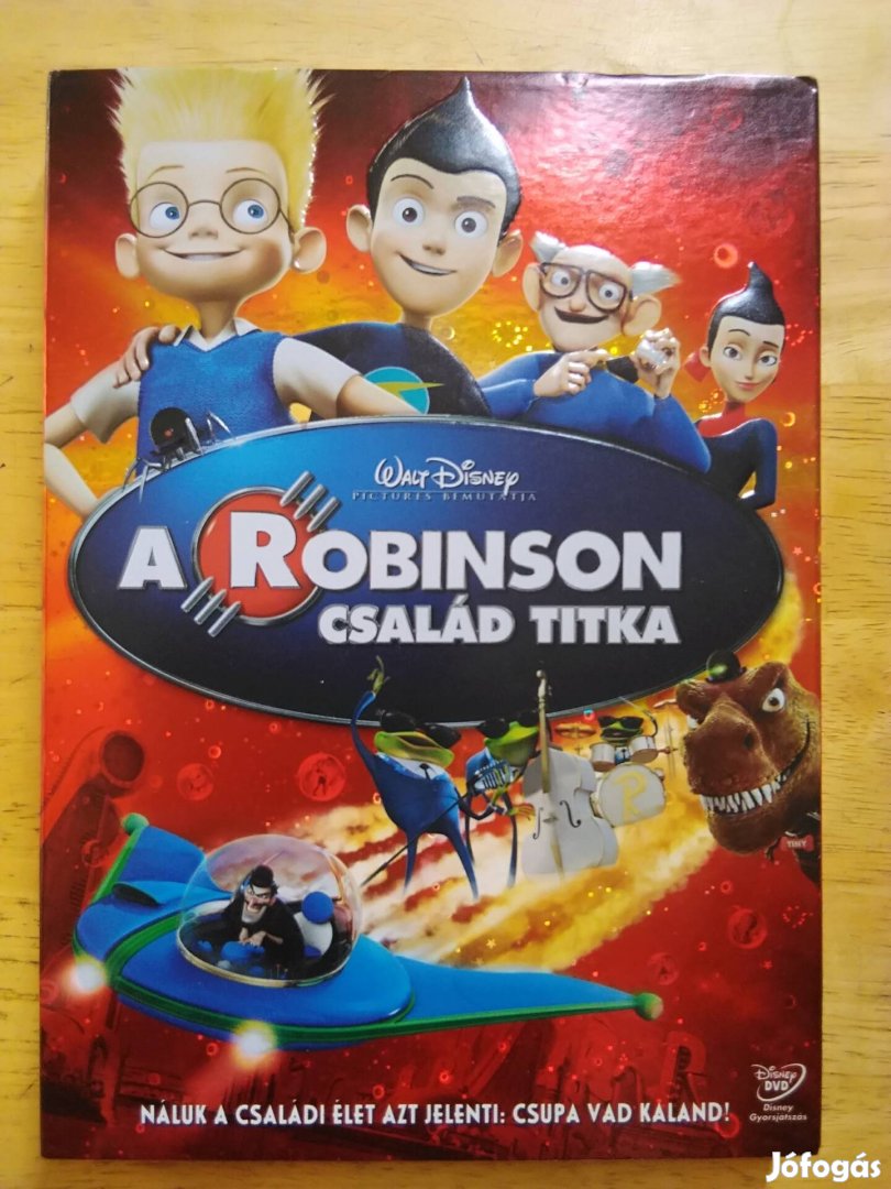 Disney - A Robinson család titka papirfeknis dvd 