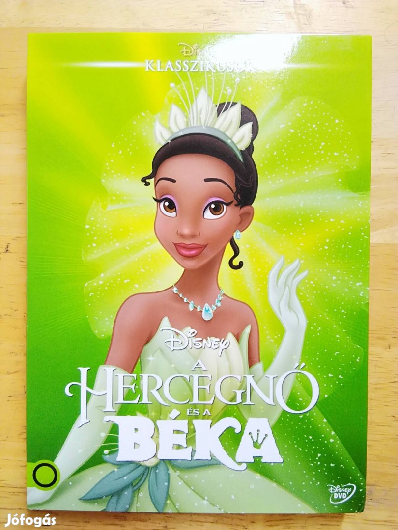 Disney - A hercegnő és a béka papirfeknis dvd 