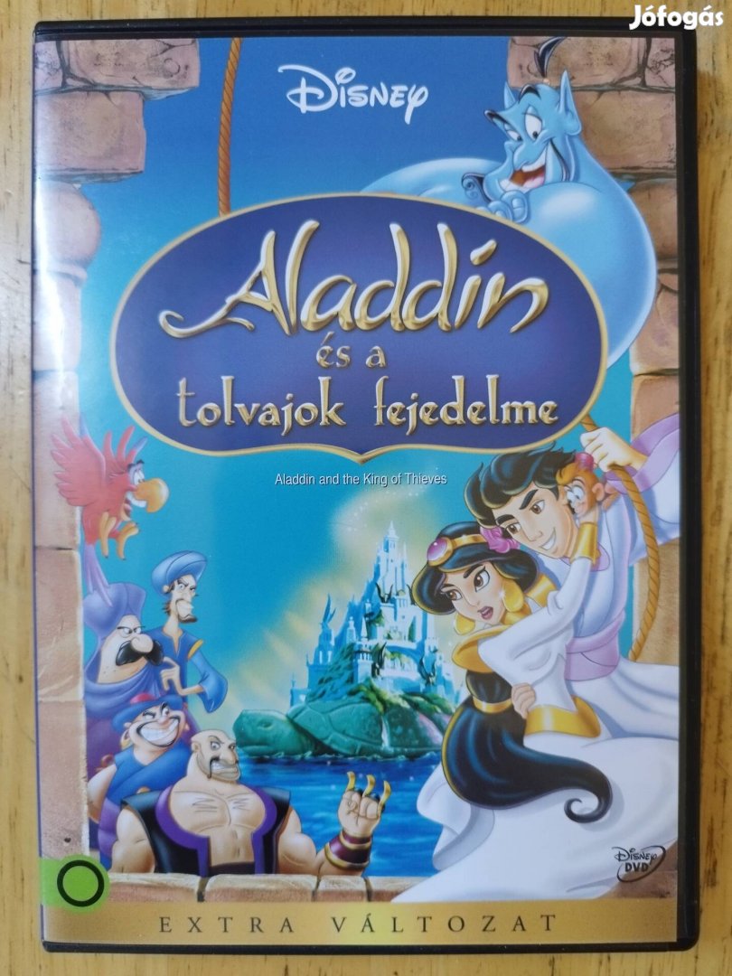 Disney - Aladdin és a tolvajok fejedelme újszerű dvd 