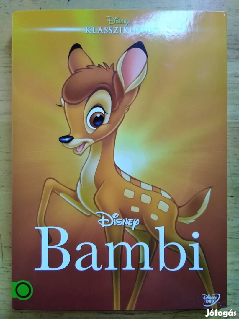 Disney - Bambi papirfeknis dvd 