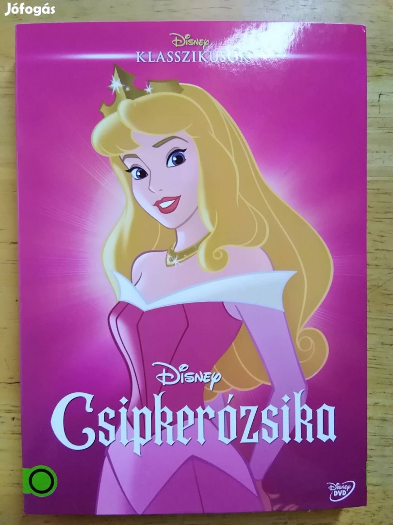 Disney - Csipkerózsika papirfeknis újszerű dvd 