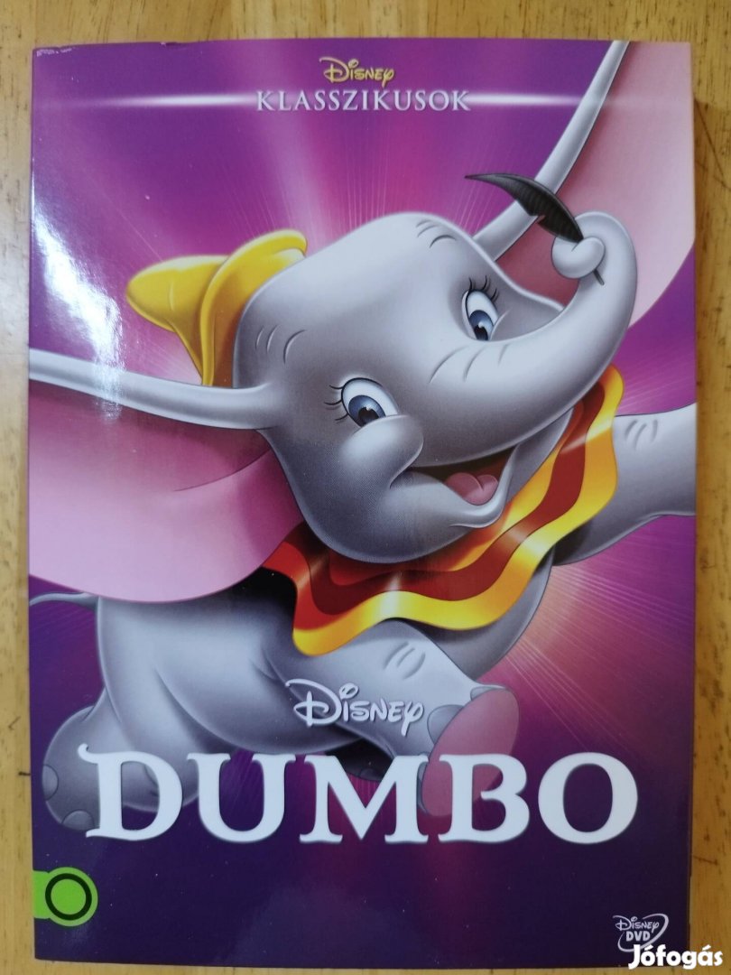 Disney - Dumbo papirfeknis újszerű dvd 