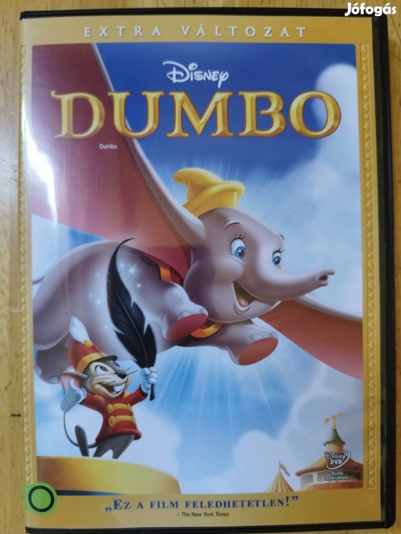 Disney - Dumbo újszerű dvd Extra változat 