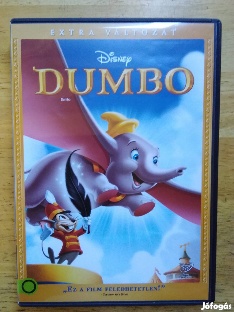 Disney - Dumbo újszerű dvd Extra változat 