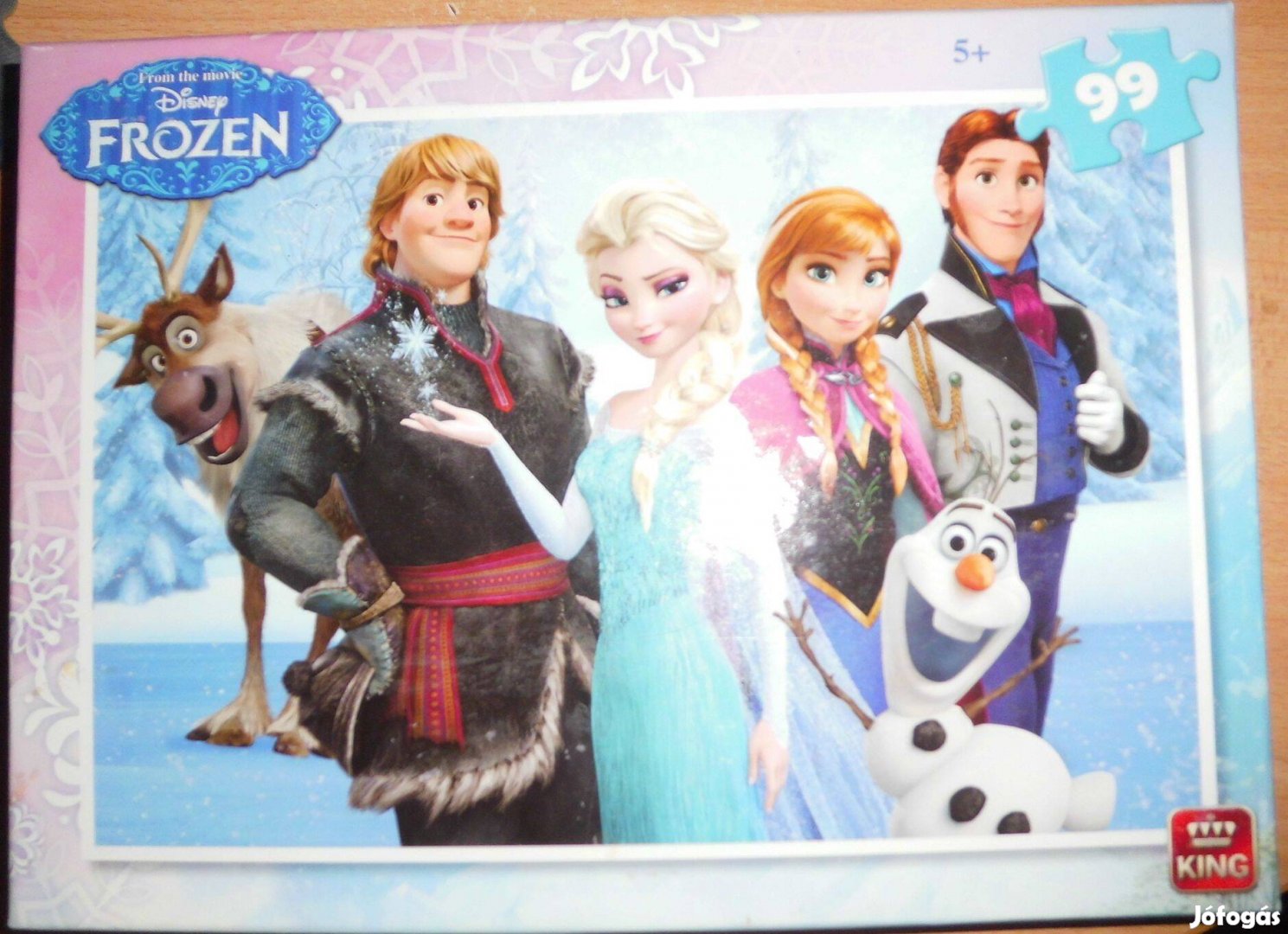 Disney - Frozen - Jégvarázs- puzzle olcsón eladó! Új!