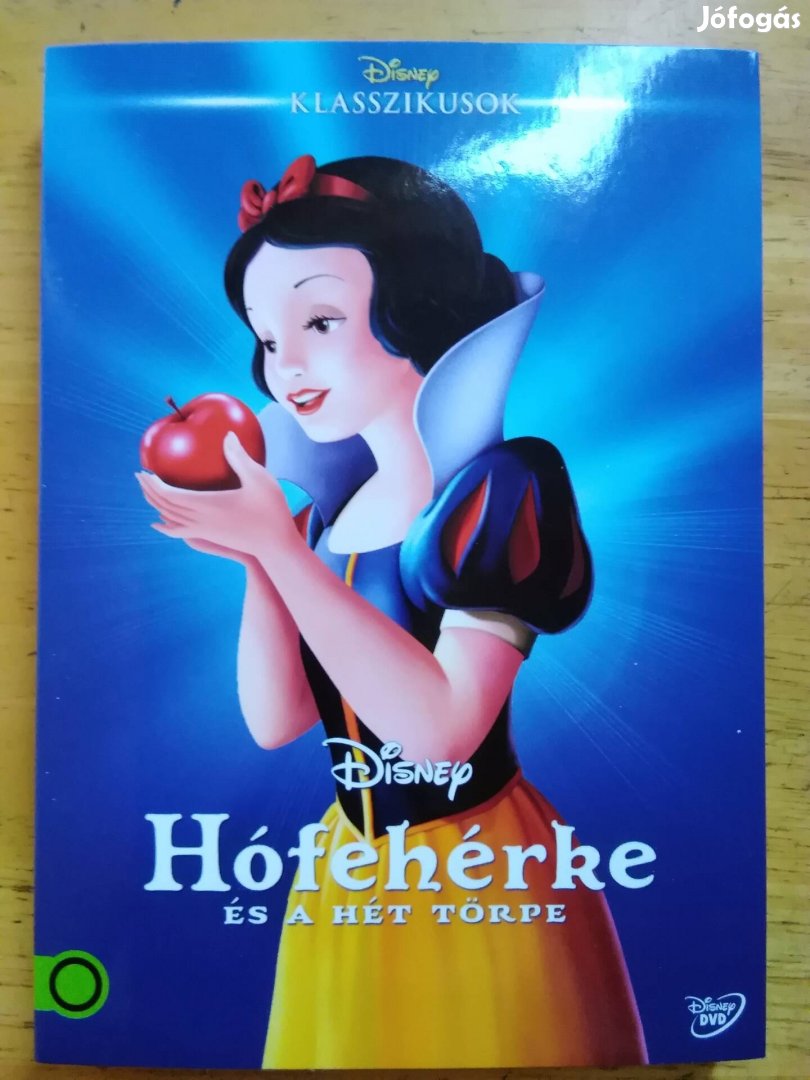 Disney - Hófehérke és a hét törpe papirfeknis dvd 