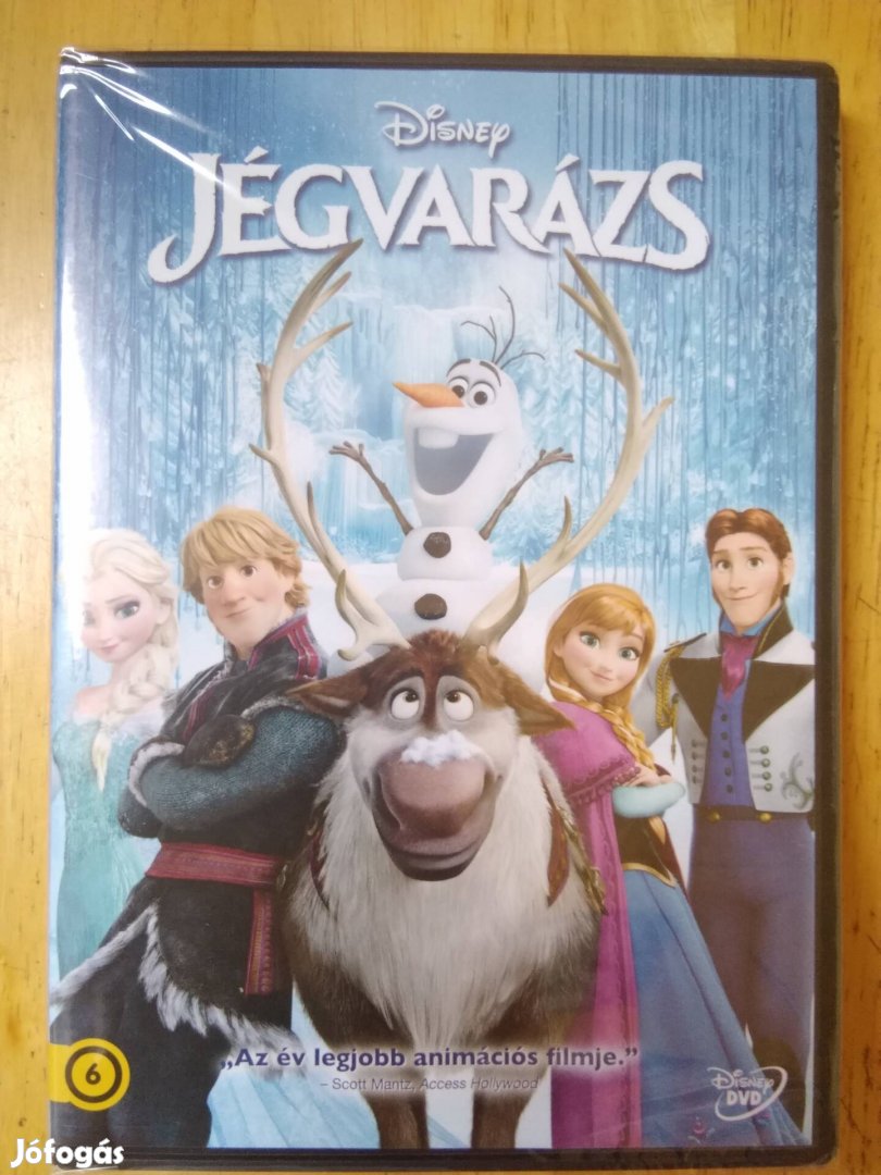 Disney - Jégvarázs dvd Bontatlan 