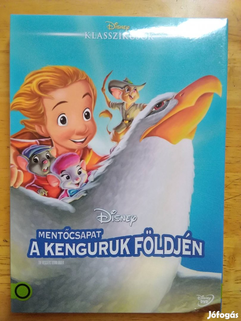 Disney - Mentőcsapat a kenguruk földjén papírfeknis dvd Új 