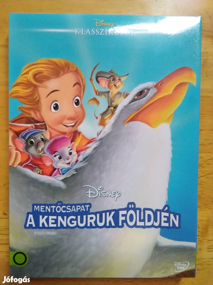 Disney - Mentőcsapat a kenguruk földjén papirfeknis dvd 