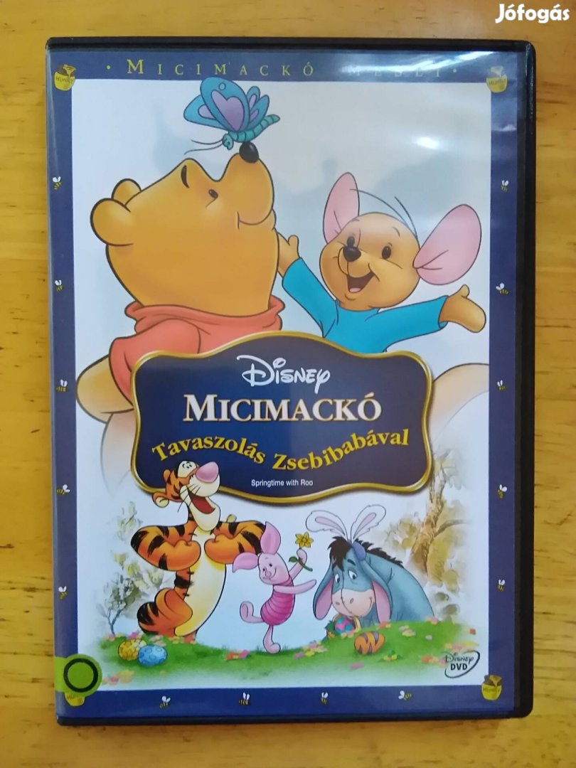 Disney - Micimackó Tavaszolás Zsebibabával újszerű dvd 