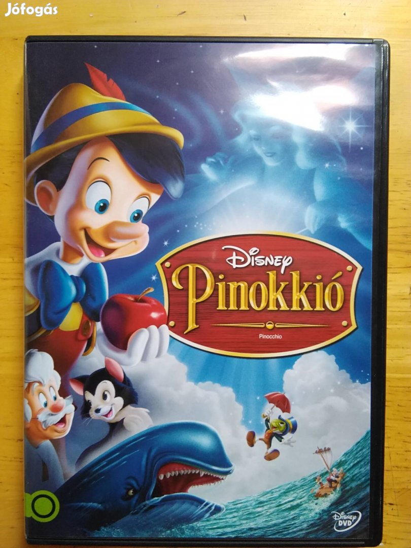 Disney - Pinokkió újszerű dvd Digitálisan felújított változat 