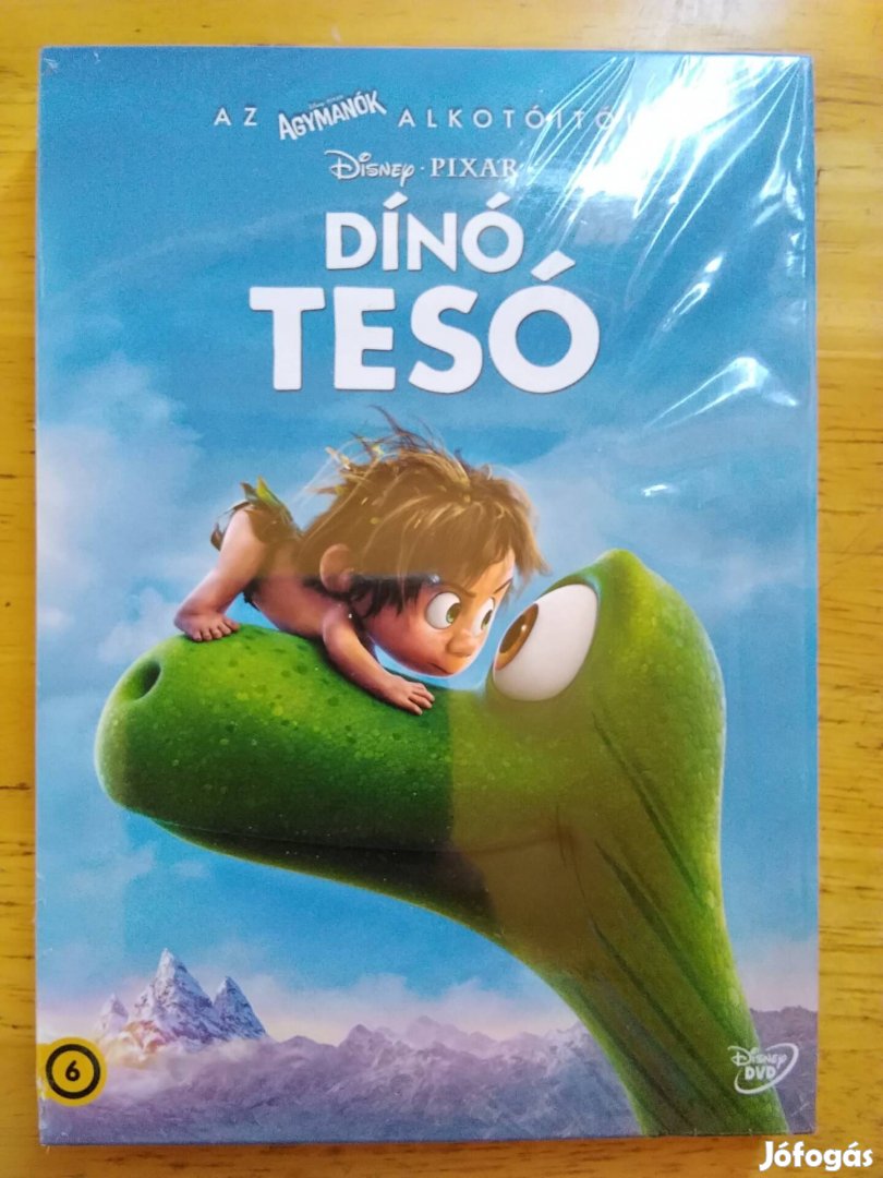 Disney - Pixar - Dínó tesó papirfeknis újszerű dvd 