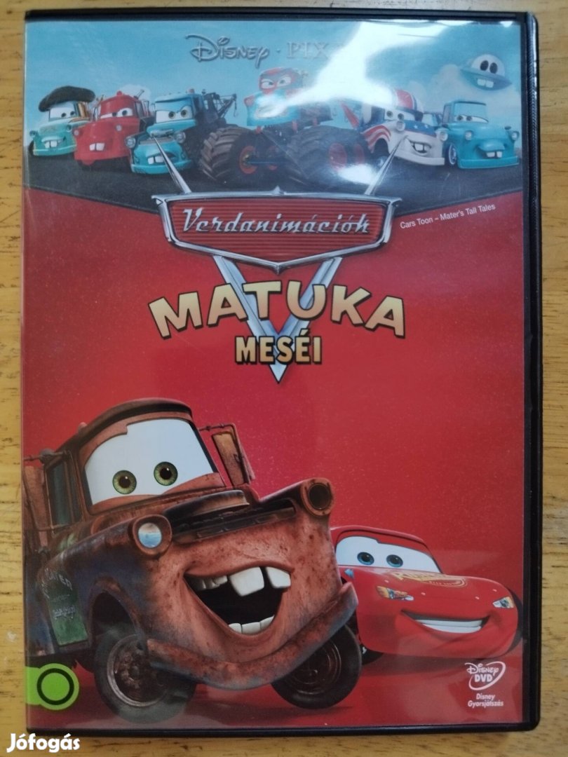 Disney - Pixar - Matuka meséi újszerű dvd 