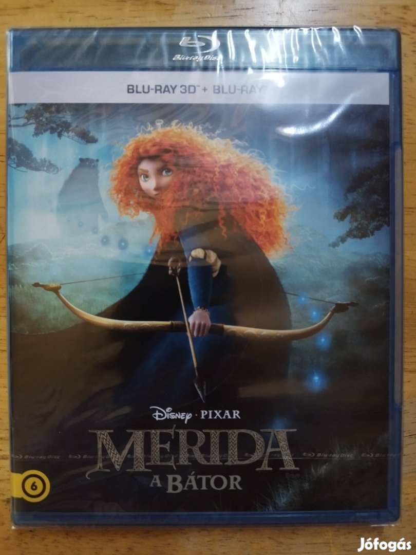 Disney - Pixar - Merida a bátor 3D + 2D blu-ray Bontatlan 