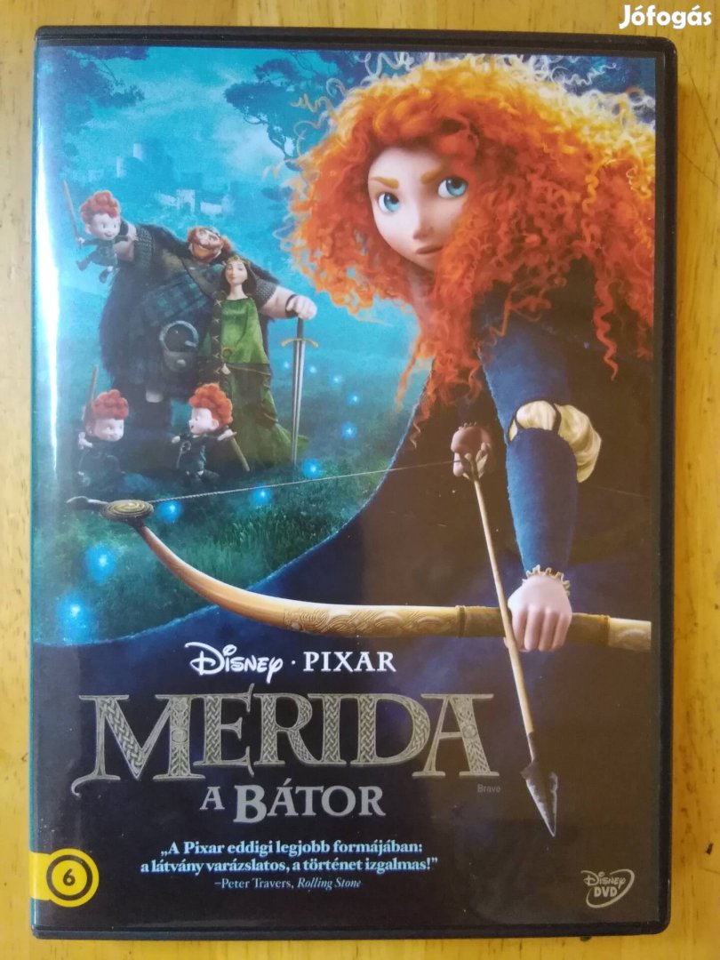 Disney - Pixar - Merida a bátor dvd 