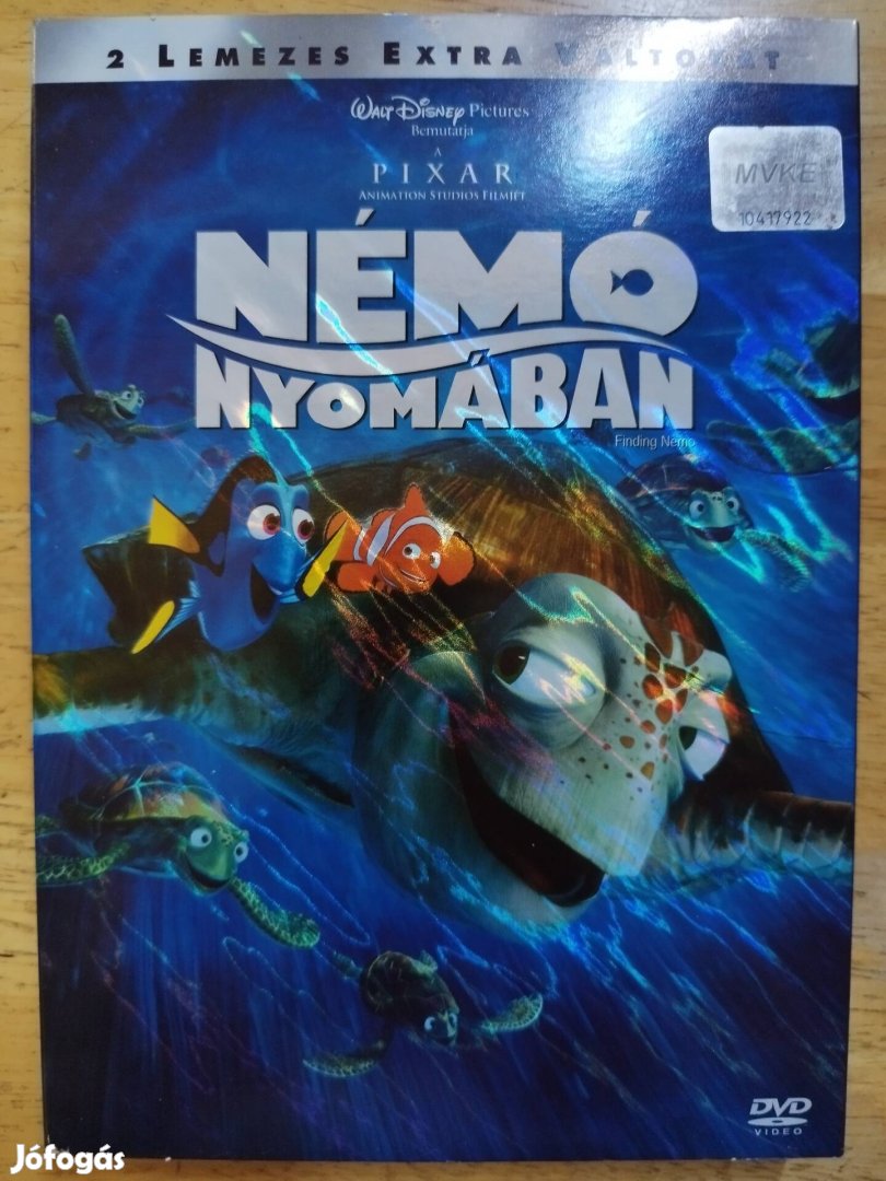 Disney - Pixar - Némó nyomában duplalemezes papirfeknis dvd 