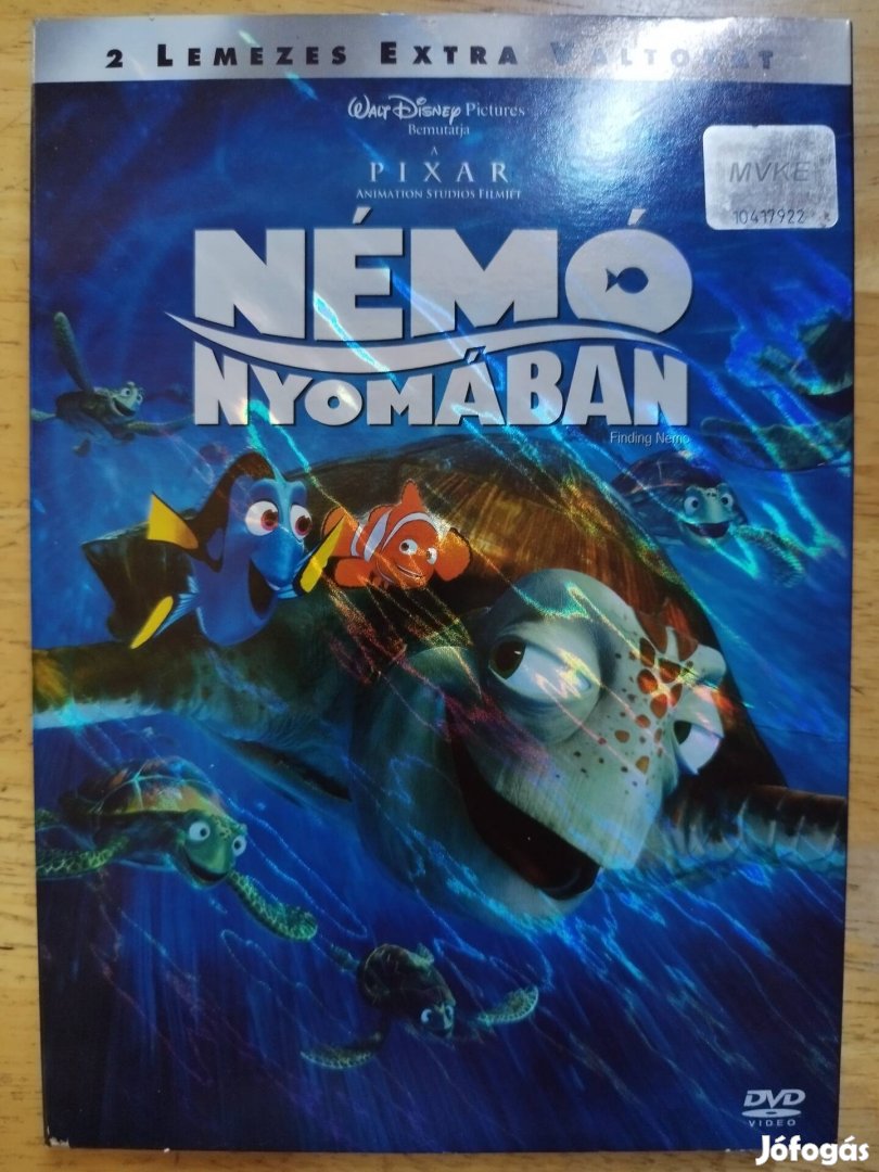 Disney - Pixar - Némó nyomában duplalemezes újszerű dvd 