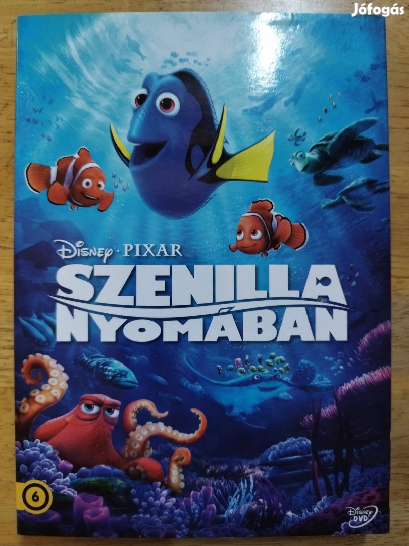 Disney - Pixar - Szenilla nyomában papirfeknis újszerű dvd 