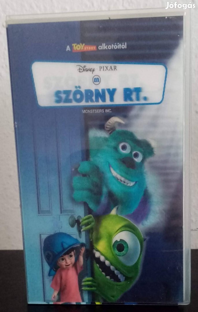 Disney - Pixar - Szörny RT. - VHS - kazetta eladó 