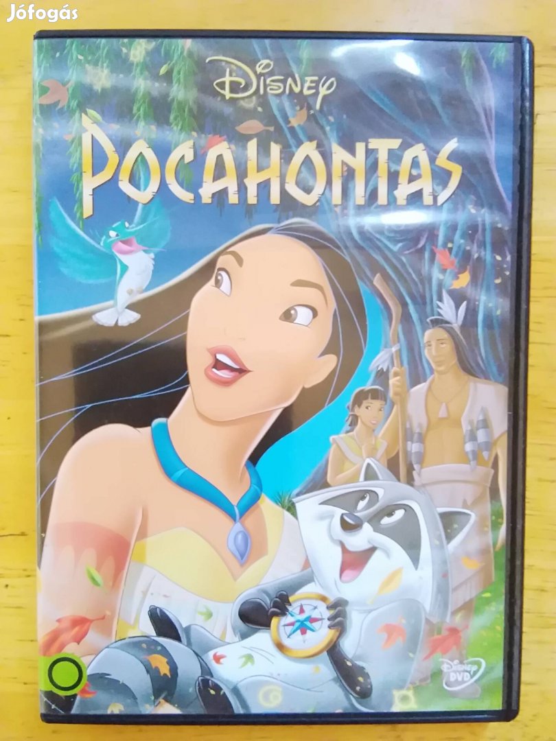 Disney - Pocahontas újszerű dvd 