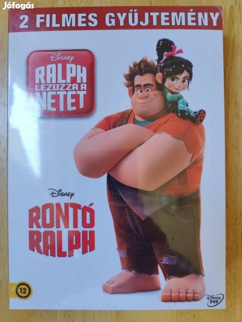 Disney - Rontó Ralph 1-2 dvd gyűjtemény Bontatlan 