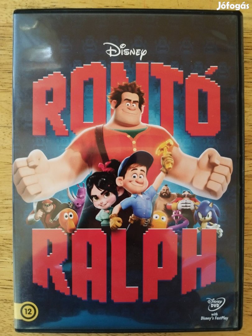 Disney - Rontó Ralph újszerű dvd 