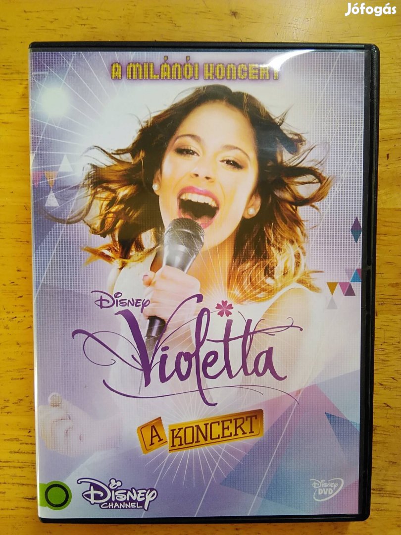 Disney - Violetta a koncert újszerű dvd 
