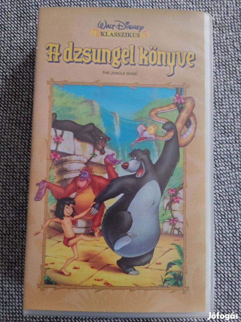 Disney a Dzsungel könyve VHS film