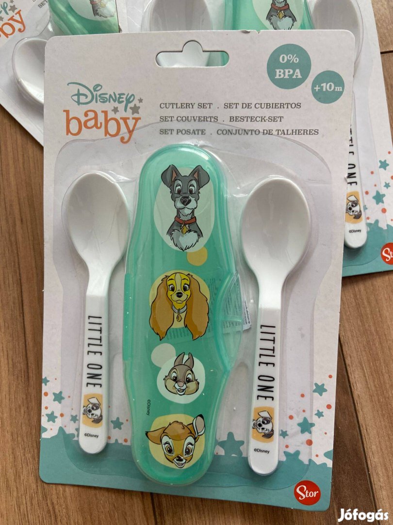 Disney baba utazó evőeszköz készlet