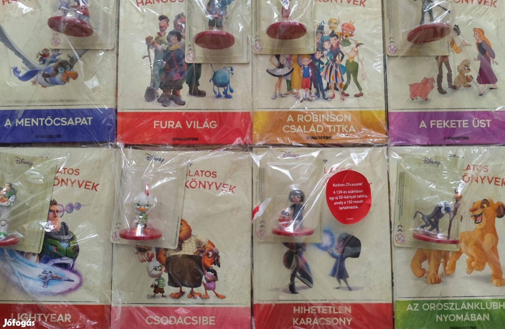 Disney hangoskönyvek 7+1